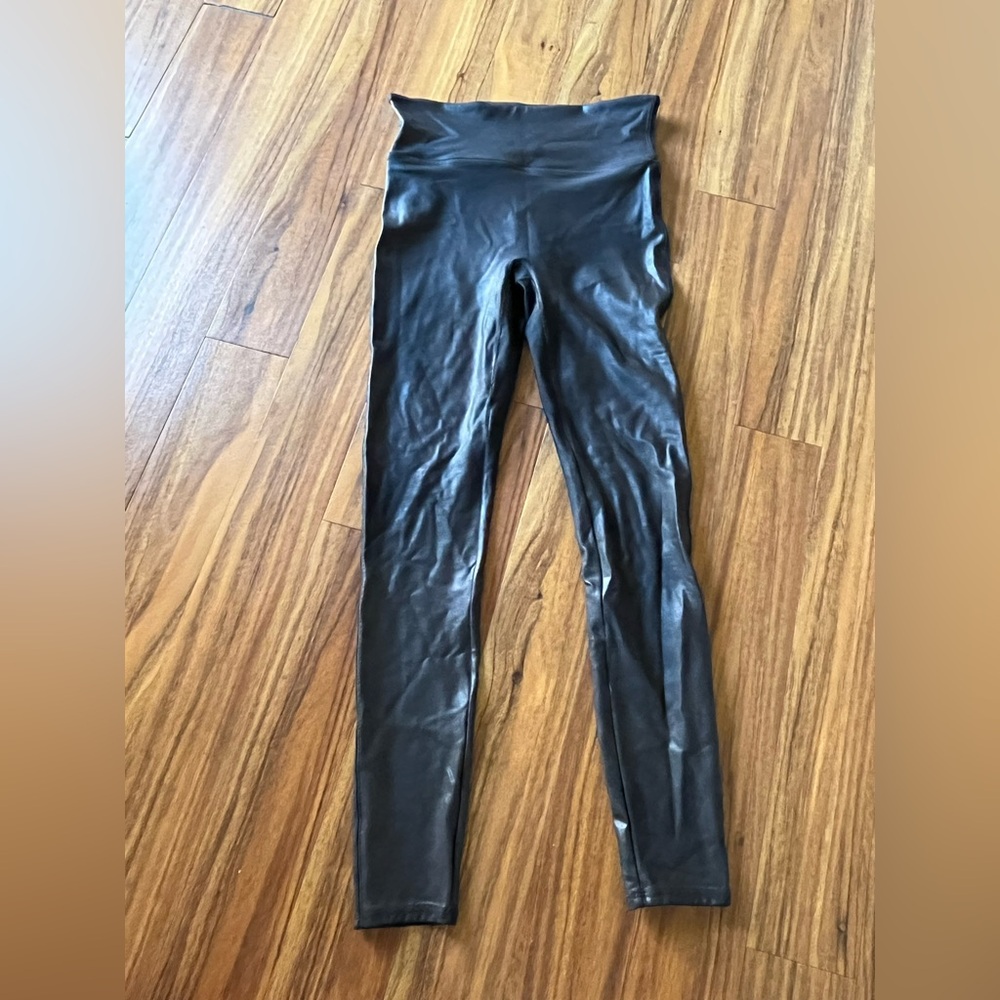 SPANX faux leather leggings